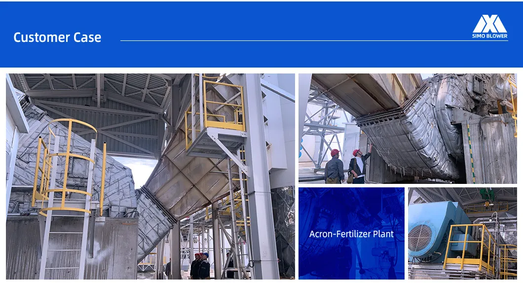 หน้าใบ centrifugal ส่งอัดลมอัดลมสําหรับไบเลอร์ 9