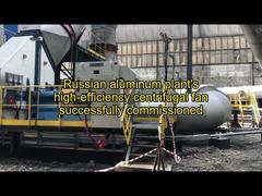 การทำงานของพัดลมประสิทธิภาพสูงของรัสเซียในสถานที่