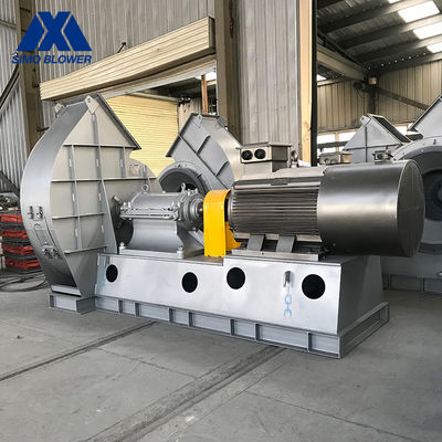 730rpm Heavy Duty ความดันปานกลาง Anti Abrasive Air Supply Induced Draft Fan